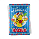 Carte postala metalica HARIBO Happy Bearsday