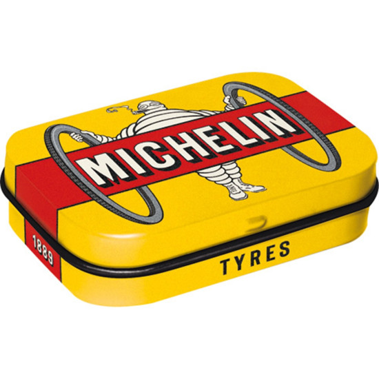 CUTIE METALICA DE BUZUNAR  Michelin - Tyres Bibendum Yellow