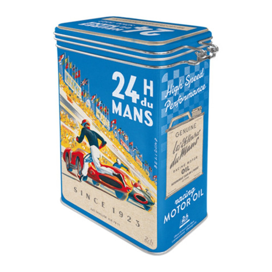 Cutie metalica etansa 24h Le Mans Racing Poster Blue