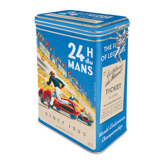 Cutie metalica etansa 24h Le Mans Racing Poster Blue