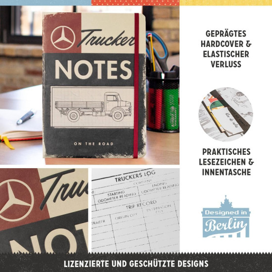 Notebook Daimler Truck Trucker Notes