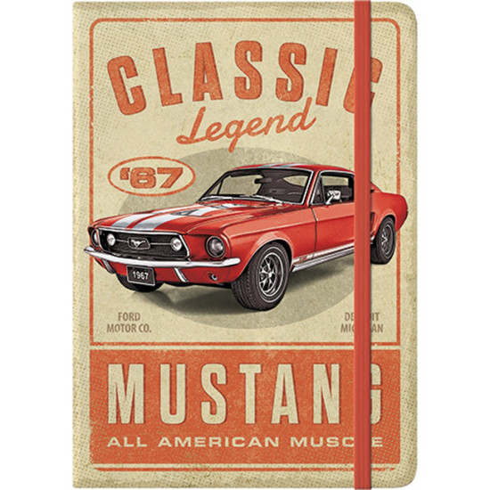 Notebook Ford Mustang - Classic Legend