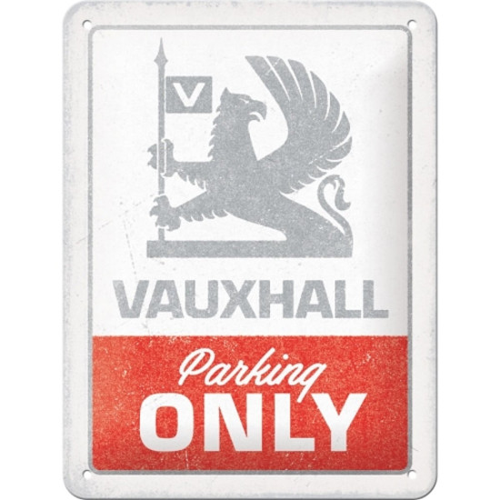 Placa 15x20 Vauxhall - Parking Only