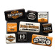 Set Magneti Harley-Davidson Genuine Motorcycles Milwaukee