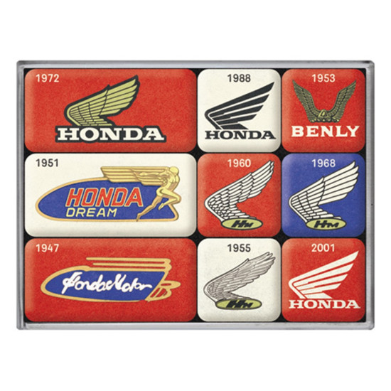 Set Magneti Honda MC - Logo Evolution