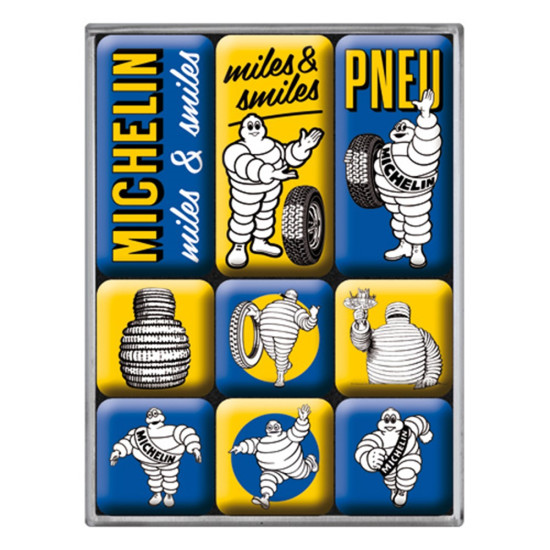 Set Magneti Michelin - Logo Evolution