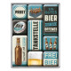 Set magneti Tankstelle Bier