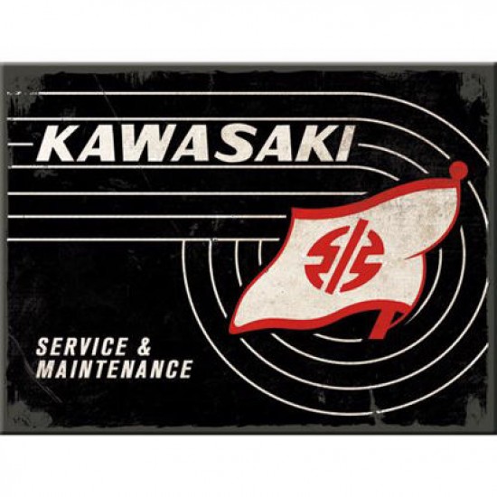 Magnet Kawasaki - Tank Logo