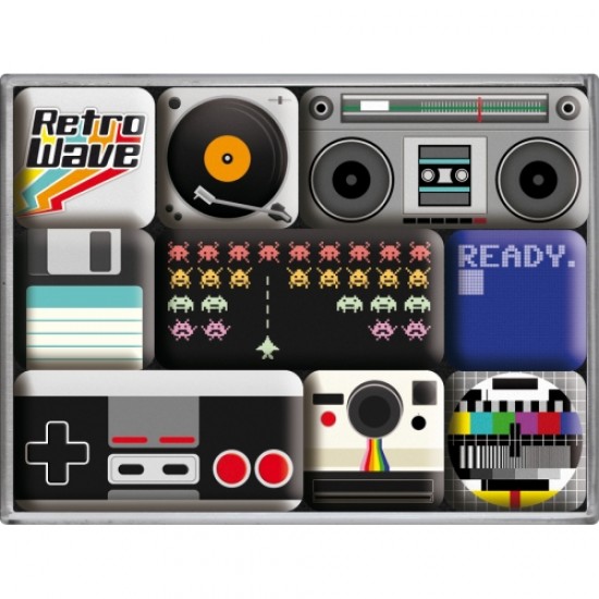 Set magneti Retro wave media