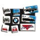 Set magneti BMW Vintage Cars