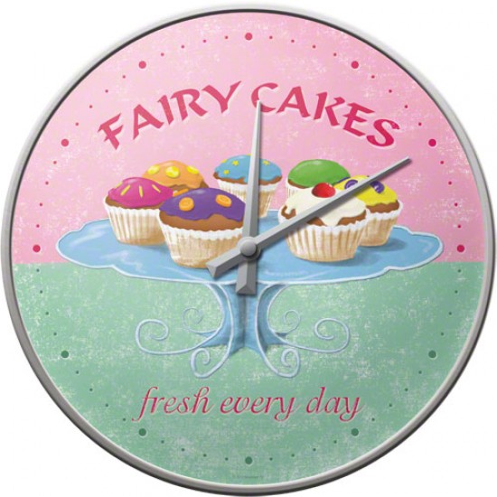 Ceas de perete - Fairy Cakes - Ø31 cm