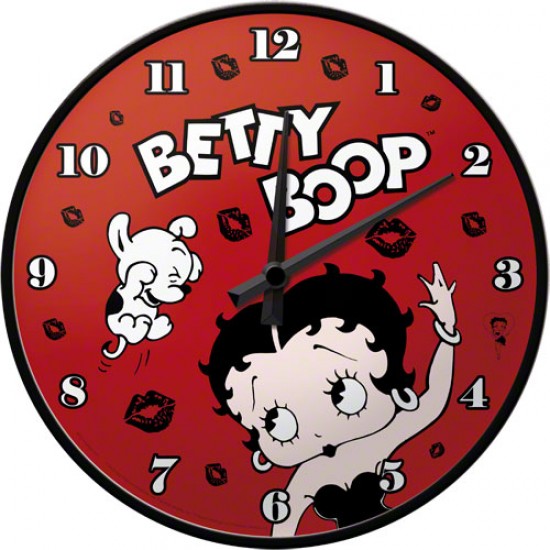 Ceas de perete - Betty Boop - Ø31 cm