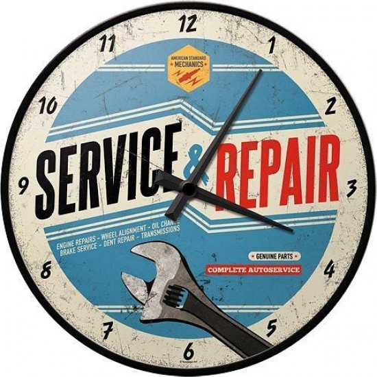 Ceas de perete - Service and Repair - Ø31 cm