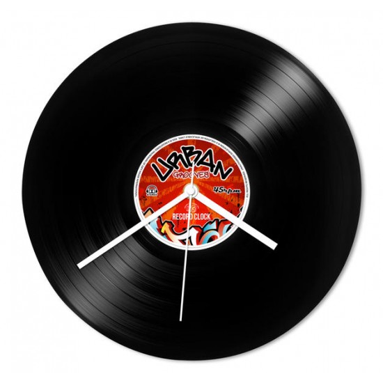 Ceas de perete - Retro Vinyl - Urban Records