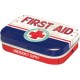 Cutie metalica cu bomboane - First Aid Blue