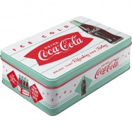 Cutie de depozitare metalica - Coca Cola - Diner Six Pack