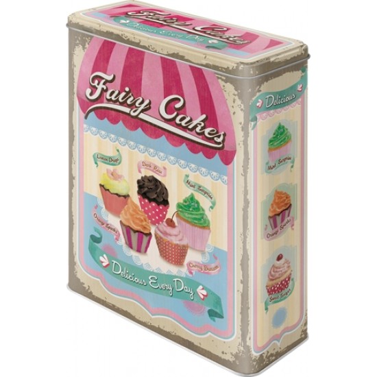 Cutie de depozitare metalica - Fairy Cakes