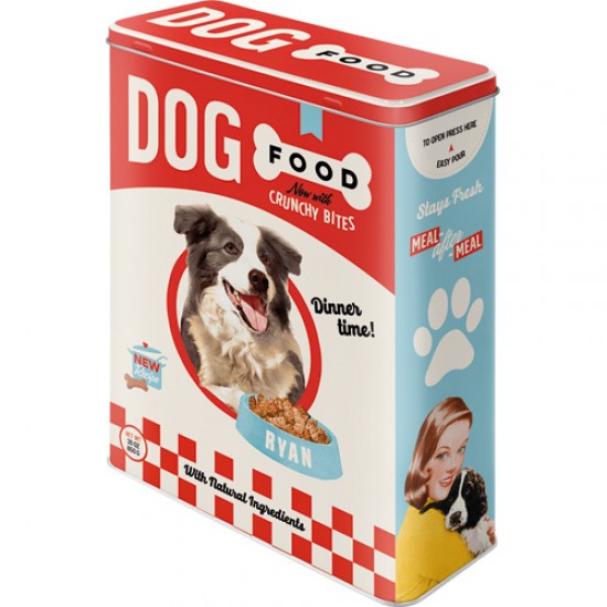 Cutie de depozitare metalica - Dog Food