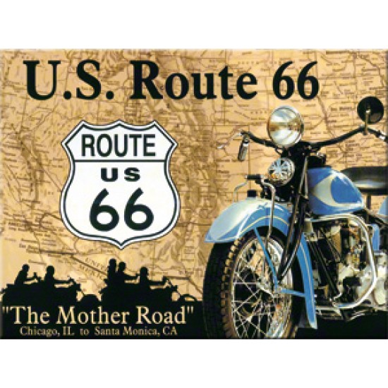 Magnet - Route 66 Map II