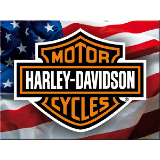 Magnet - Harley Davidson USA Logo