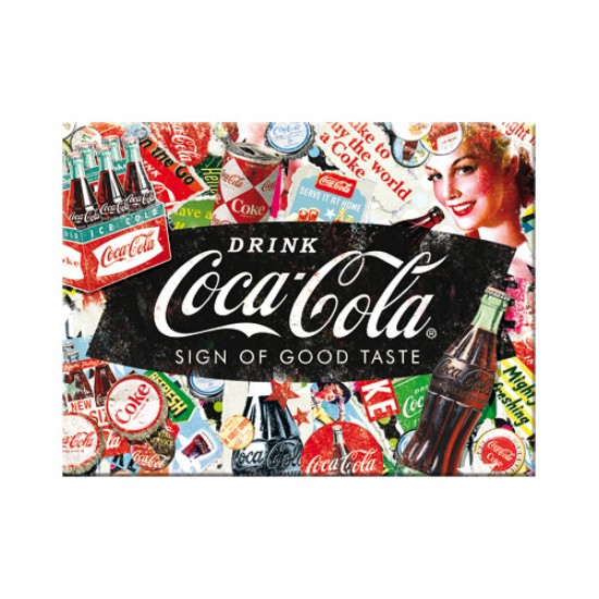 Magnet Coca-Cola - Collage