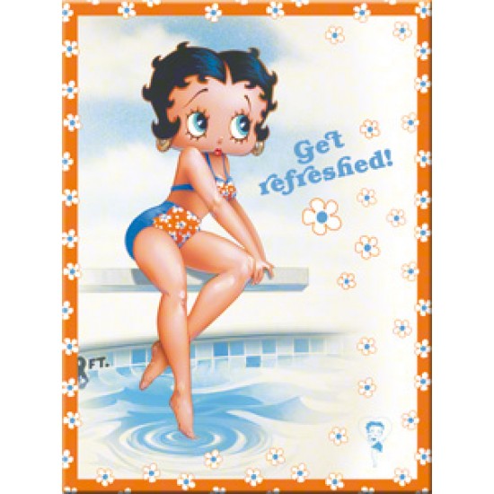 Magnet - Betty Boop - Get Refreshed