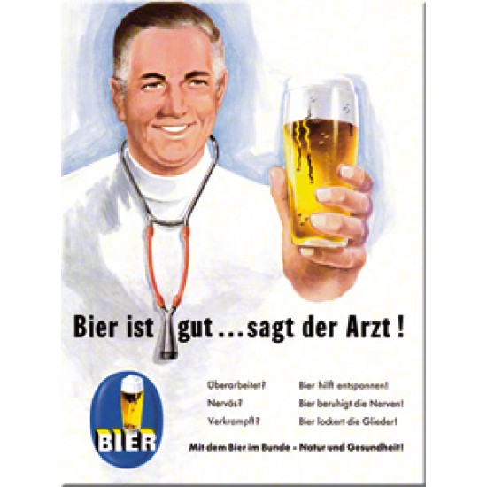 Magnet - Bier ist gut - Doctor