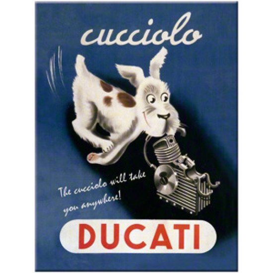 Magnet - Ducati Cucciolo