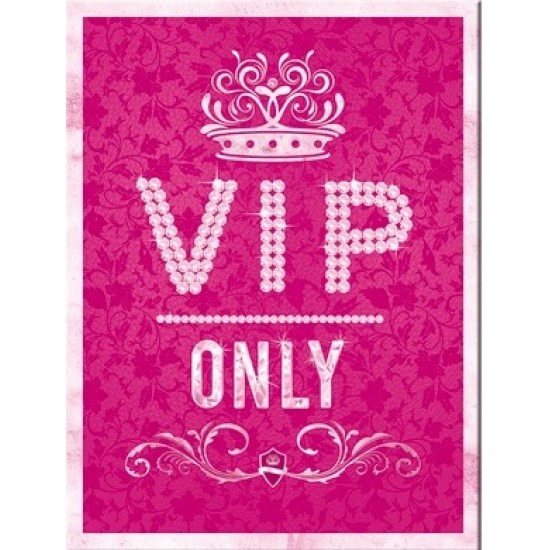 Magnet - VIP Only - Pink