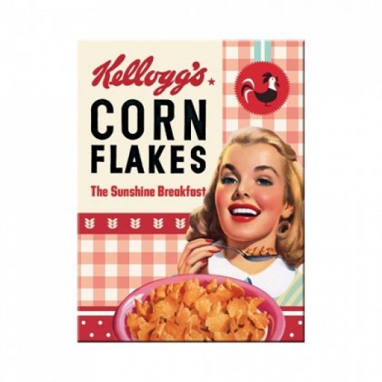 Magnet - Kellogg's Girl Corn Flakes Collage