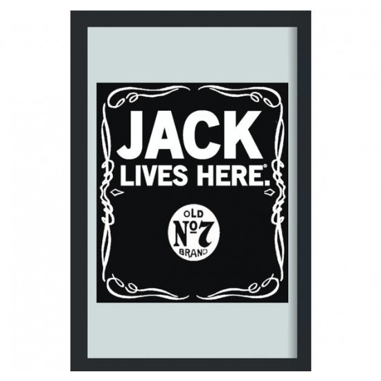 Oglinda decor - Jack Daniel's - Jack Lives Here