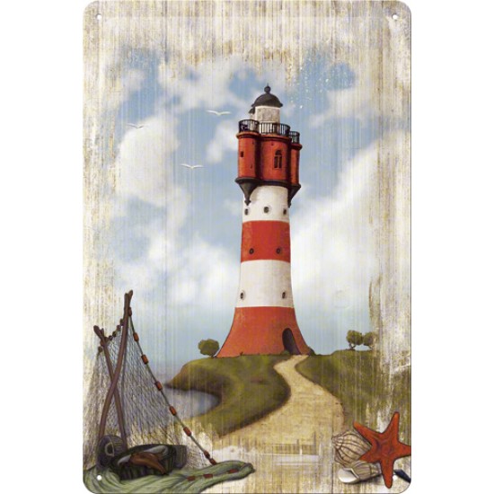 Placa metalica - Lighthouse - 20x30 cm