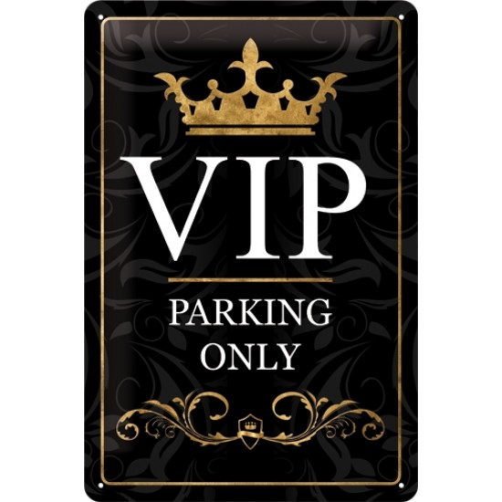 Placa metalica - VIP Lounge M - 20x30 cm