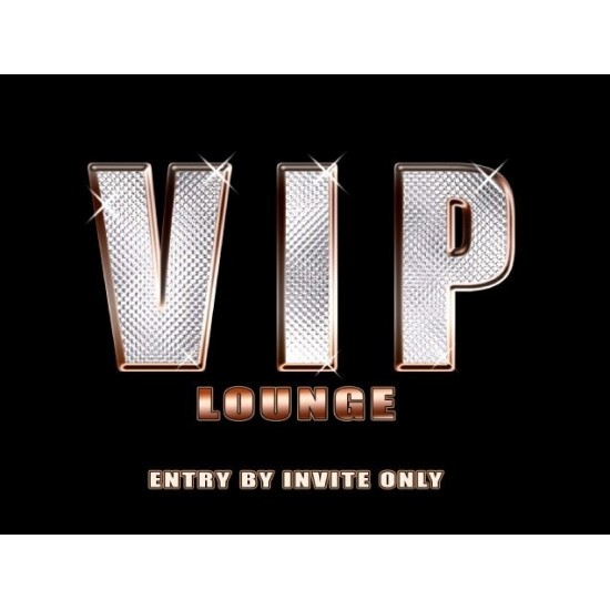 Placa metalica - VIP Lounge - 30x40 cm