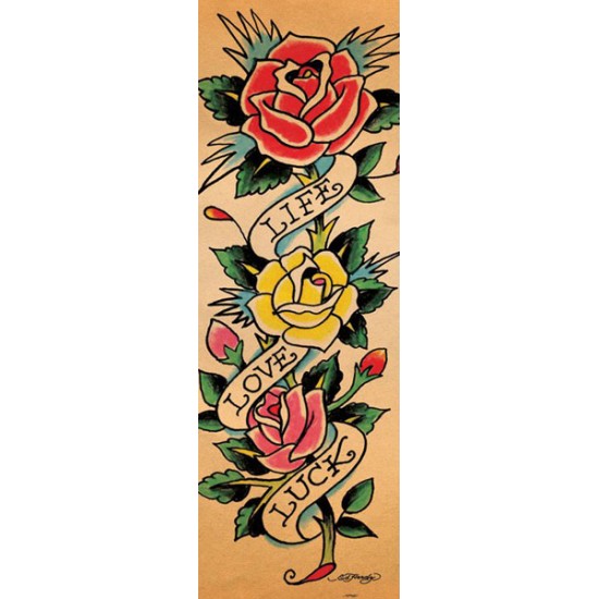 Poster - Ed Hardy - Life, Love and Luck