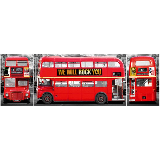 Poster - Londra - Red Bus