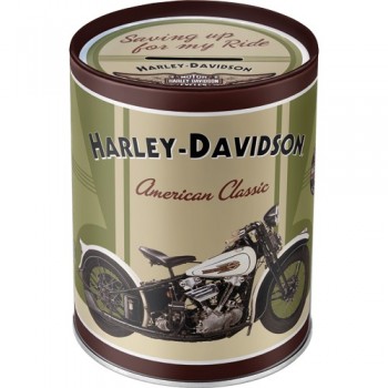 Pusculita metalica - Harley Davidson Knucklehead