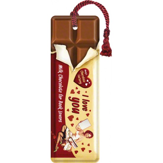 Semn de carte - I love you chocolate