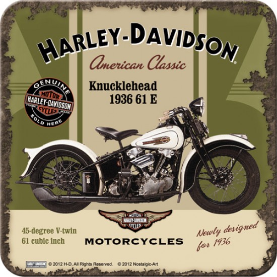 Suport de pahar - Harley Davidson Knucklehead