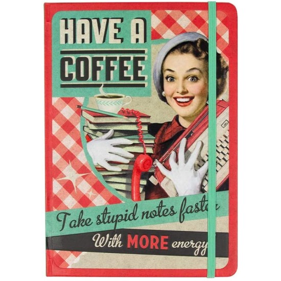 Agenda A5 - Say it 50's - Have A Coffee