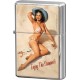 Bricheta metalica - Pin Up Beachbabe