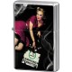 Bricheta metalica - Pin Up "Smoking Permited"