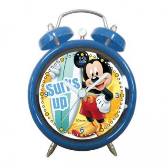 Ceas desteptator Mickey Mouse - albastru