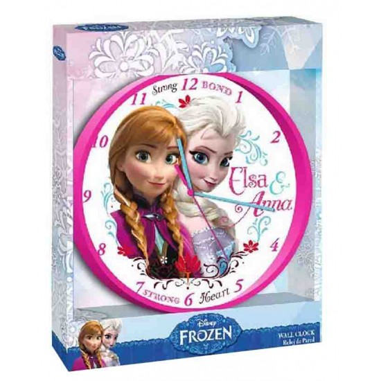 Ceas Frozen Elsa si Anna 25 cm