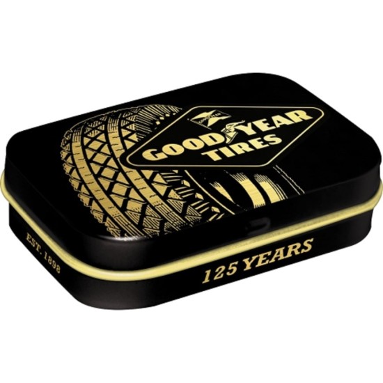 Cutie metalica de buzunar Goodyear 125 Years Tire