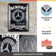 Placa metalica 30X40 Daimler Truck - Garage