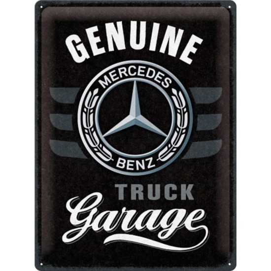 Placa metalica 30X40 Daimler Truck - Garage