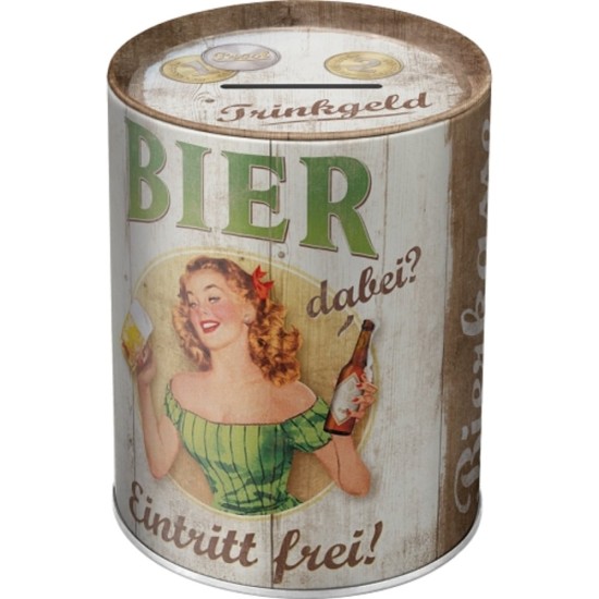 Pusculita Trinkgeld-Bierkasse