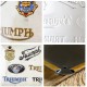 Placa metalica Triumph - Logo Evolution 30x40cm