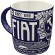 Cana ceramica Fiat - Since 1899 Logo Blue